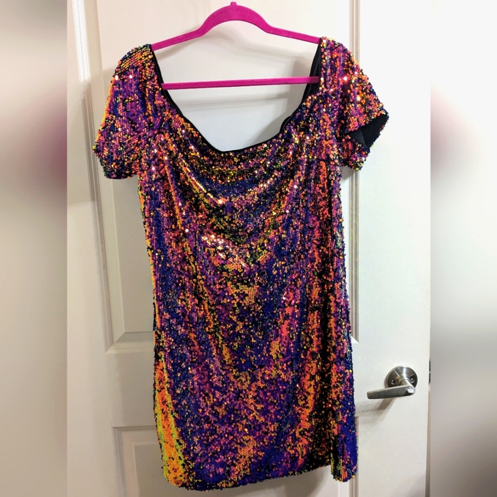 Forever 21 Sequin Mini Dress